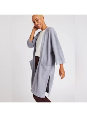 Kit and Ace In the Clouds Wrap Long Cardigan 
Size XS/ S Merino Wool